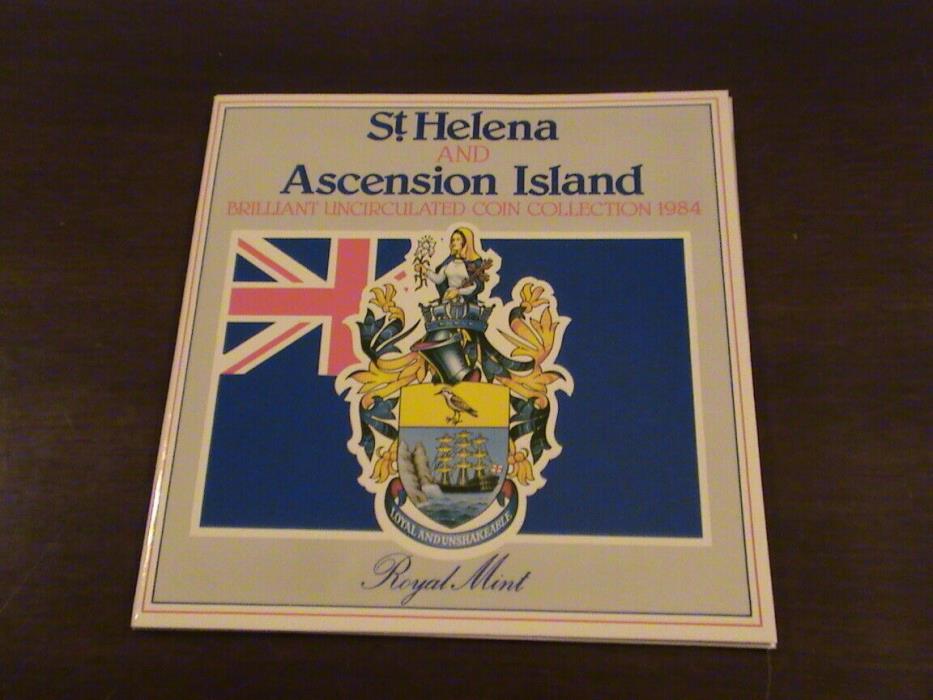 1984 St. Helena and Ascension Island Brilliant Uncirculated Coin Collection
