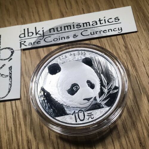 2018 30 Gram China Silver Panda Coin BU