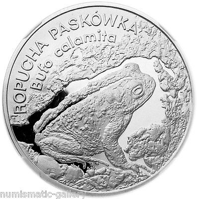 POLAND 20 ZLOTYCH 1998 NGC PF68 NATTERJACK TOD , CV-$270
