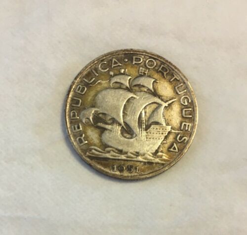 *1951 Republica Portuguesa 5$00 Silver Coin
