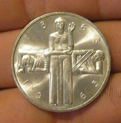 Switzerland - 1963 Silver 5 Francs (Red Cross) - Nice!