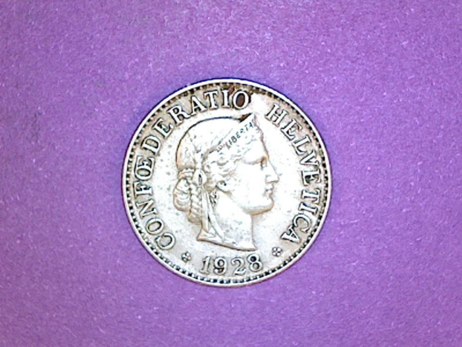 Switzerland - 10 Rappen - 1928 B - KM# 27