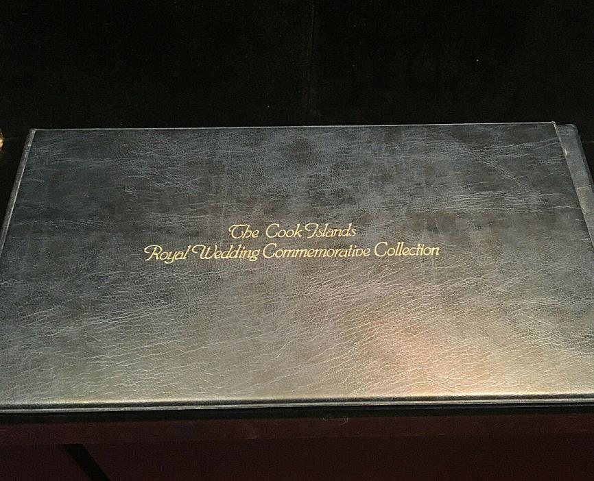 THE COOK ISLANDS ROYAL WEDDING COMMEMORATIVE COLLECTION PROOF