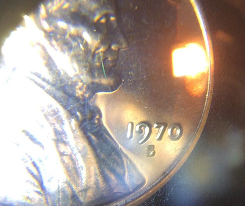 1970 s Proof Set w Small Date Lincoln Cent Penny GEM US