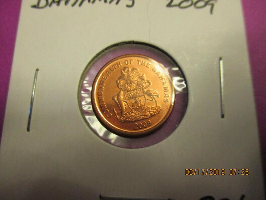 COIN BAHAMA 1 CENT 2009