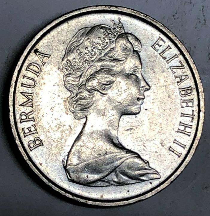 # C8365     BERMUDA    COIN,    5  CENTS    1981