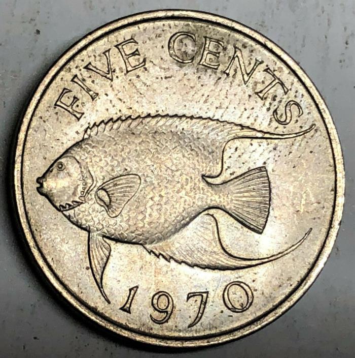 # C8357     BERMUDA    COIN,    5  CENTS    1970