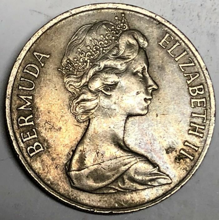 # C8354     BERMUDA   COIN,     50  CENTS   1970
