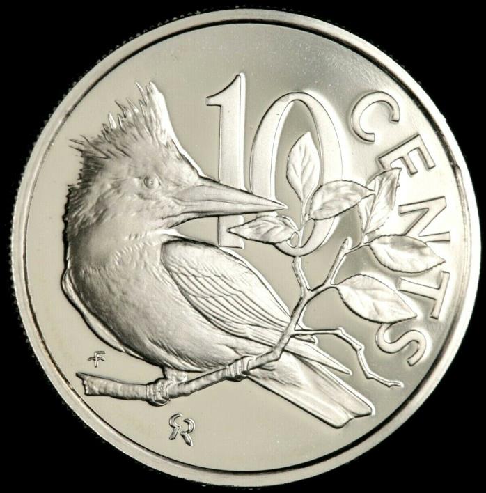 1975 British Virgin Island 10 Cents Proof
