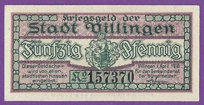 Dillingen Bayern, Germany - 50 Pfennig - Notgeld - 01.04.1920