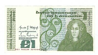 Ireland - One (1) Pound, 1984