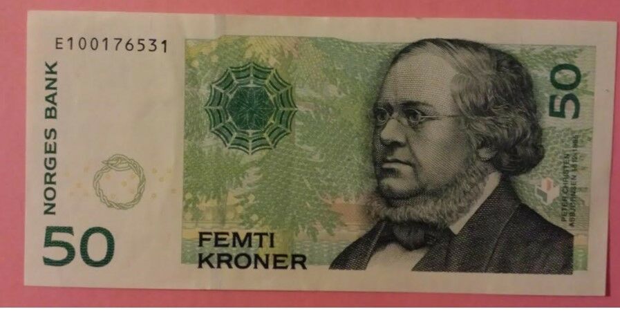 NORWAY 50 KRONER 2008 UNCIRCULATED
