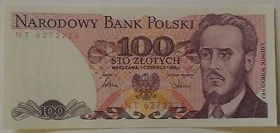 Poland 100 Zlotych - 1986 - P-143e - UNC