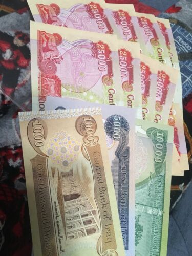 216000 Iraqi Dinar Uncirculated Bills