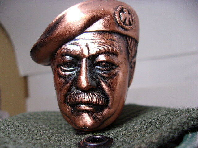 THE DEAD DICTATOR LIGHTER -BRASS FINISHED--Saddam Hussein