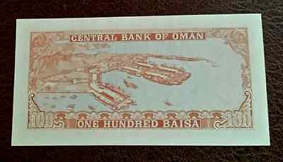 SCARCE OMAN 1973 UNC 100 BAIZA “FIRST PRINTING” VERY HARD TO FIND