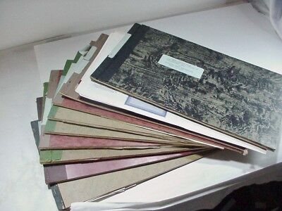 9 BOOKS(+) OF ABOUT 250 STOCK CERTIFICATES - MOST ARE UNUSED  - SOME USED 1950's