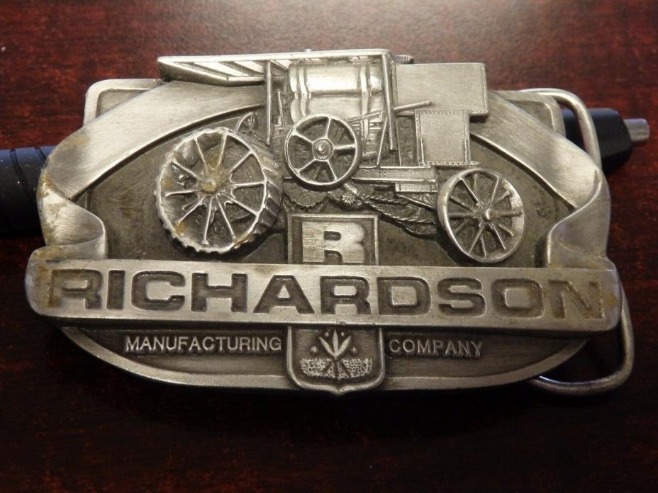Rare Richardson Manufacturing Company Belt Buckle 197 of 700