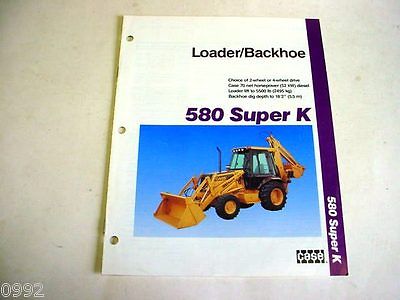Case 590 Turbo Loader Backhoe Brochure                                b3