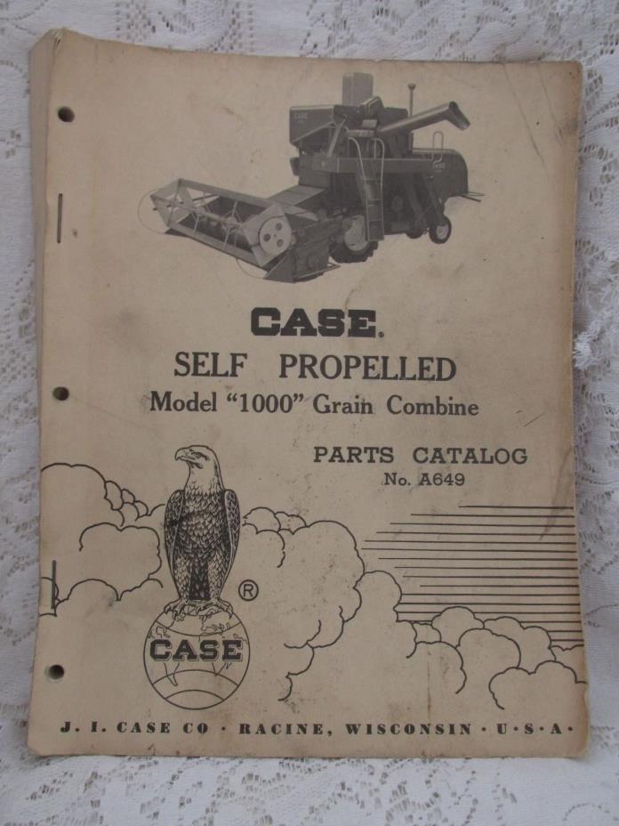 Vintage Case Self Propelled Model 
