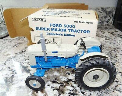 Ford 5000 Super Major Tractor Ertl 1/16 Diecast Farm Toy 859-10TA