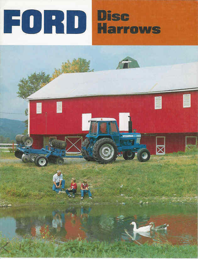 Ford Disc Harrows brochure 1984