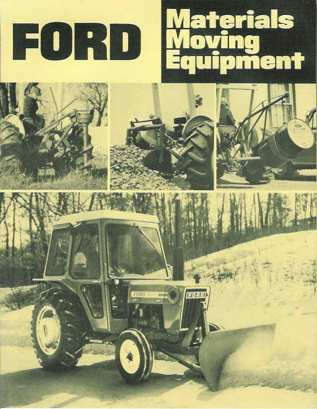 Ford Materials Moving Equipment brochure 1976