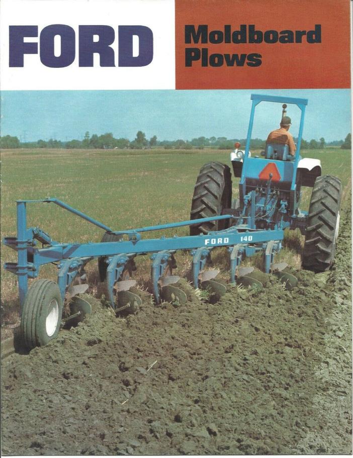 Ford Moldboard Plows brochure 1973