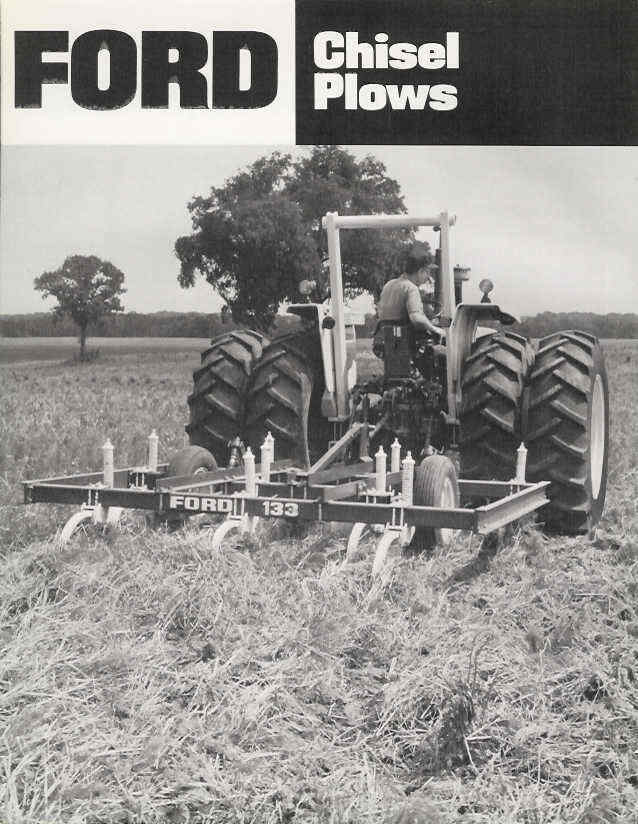 Ford Chisel Plows brochure 1982