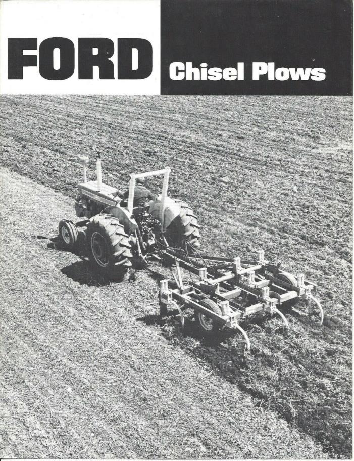 Ford Chisel Plows brochure 1976
