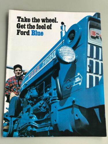 Vintage Ford Tractor 7000 Brochure 