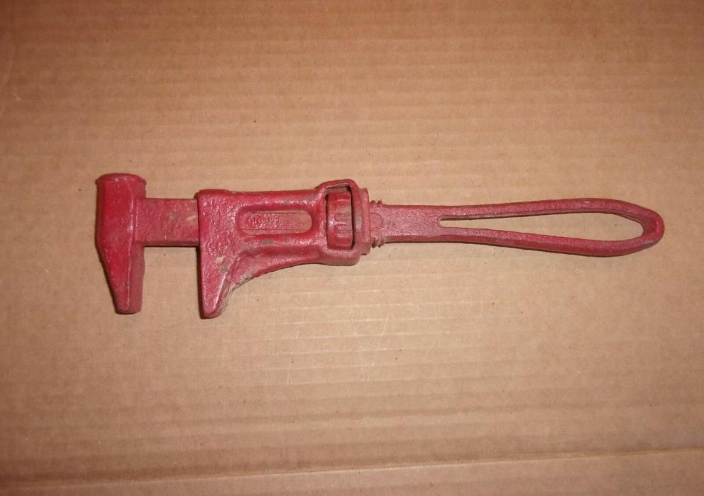 Vintage IH IHC Adjustable Monkey Wrench Tool - International Harvester