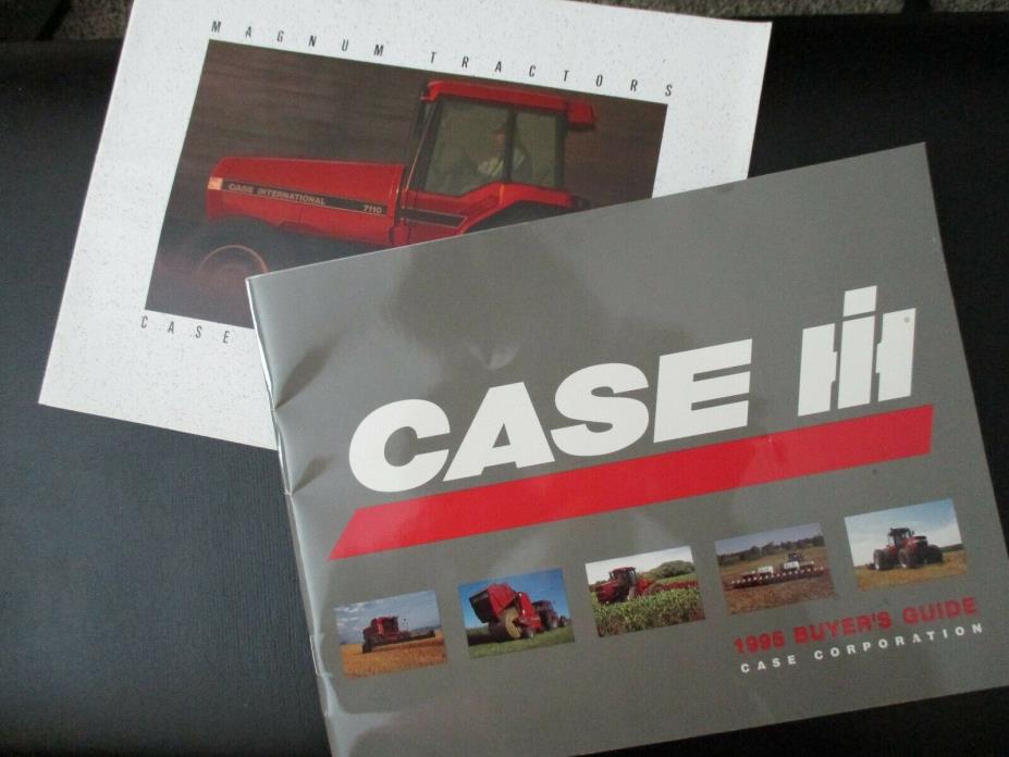 1995 Case International Tractor Buyer's Guide and Book on Magnum Tractors