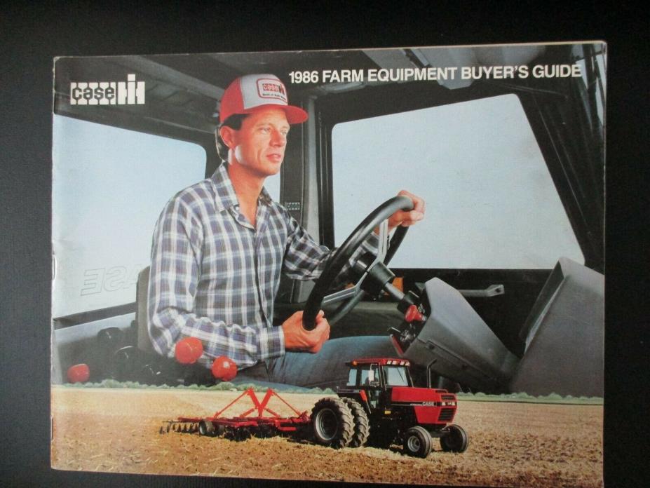 1986 Farm Equipment Buyer's Guide, Case IHC