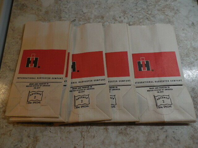 IH International Harvester NOS Parts Sacks Bags Lot of 15