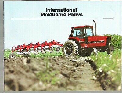 1982 INTERNATIONAL TRACTOR MOLDBOARD PLOW PLOWS BROCHURE