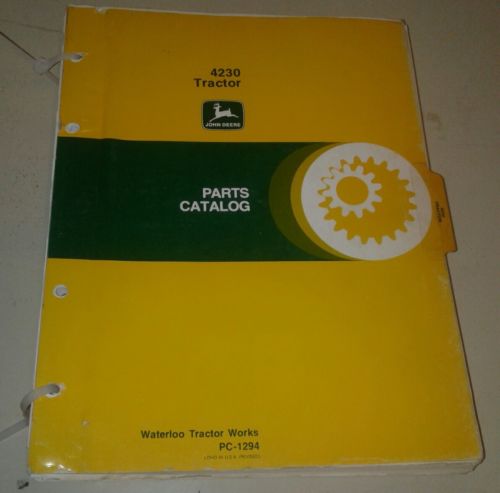 John Deere 4230 parts catalog PC1294