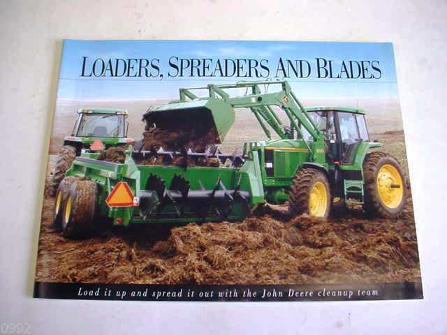 John Deere Loaders, Spreaders & Blades Brochure                               b4
