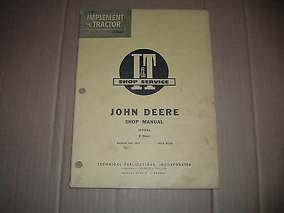 John Deere Tractor IT Shop Repair Manual R Diesel
