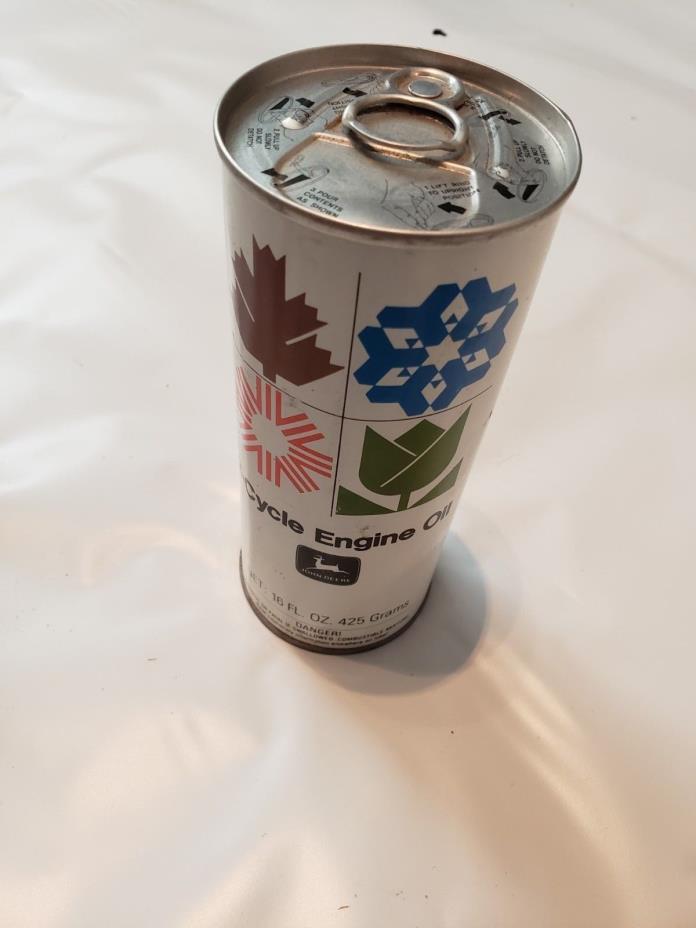 2 Cycle John Deere Engine Oil 16 Oz Can TY6244 O2
