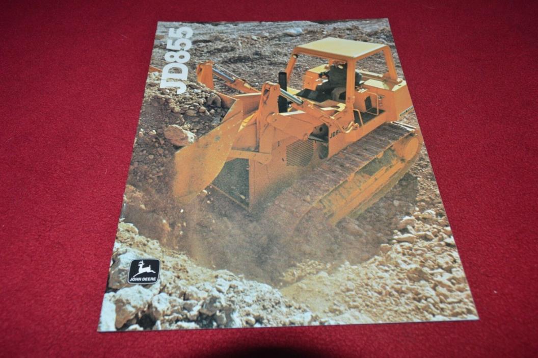 John Deere 855 Crawler Loader Dealer's Brochure GDSD7