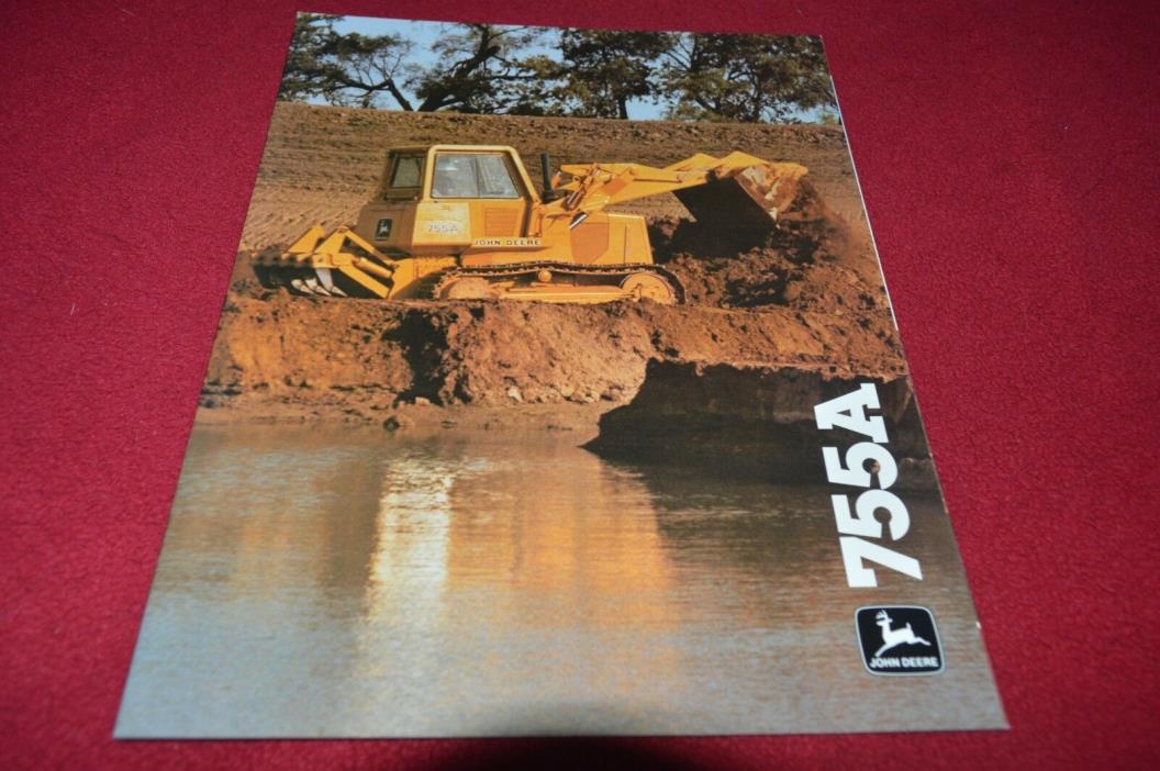 John Deere 755A Crawler Loader Dealer's Brochure GDSD7
