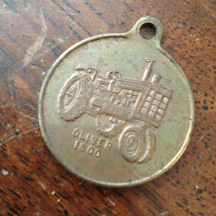 VINTAGE OLIVER 1600 TRACTOR CHICAGO ADVERTISING TOKEN RARE