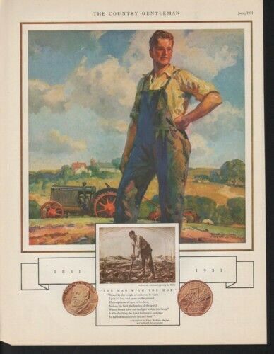 1931 MCCORMICK FARM TRACTOR PHILIP LYFORD CENTENNIAL AD10339