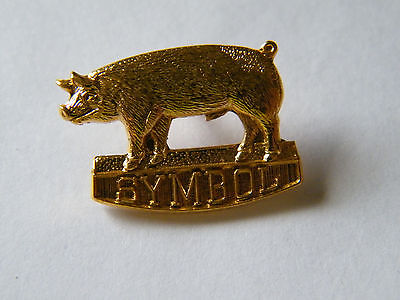 Vintage Pig Pinback Clasp Tack