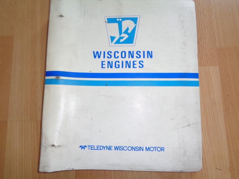30 Old Wisconsin & Hatz Engine brochures dealer sales binder OEM **