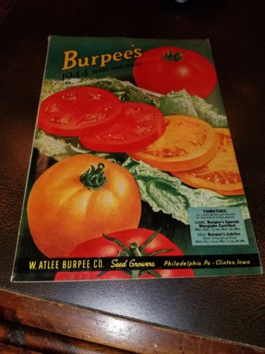 Vintage 1944 Burpee Seeds Catalog Philadelphia Pa