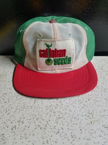 Vintage CALLAHAN SEEDS  SNAP BACK TRUCKER HAT