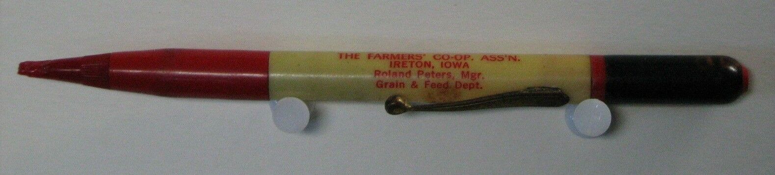 Ireton Iowa  FARMERS CO-OP  Mechanical Pencil - Sioux County - Honeymead Dexile