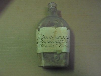 Vintage Sample of Wheat from 1897 Grain Genetics Science